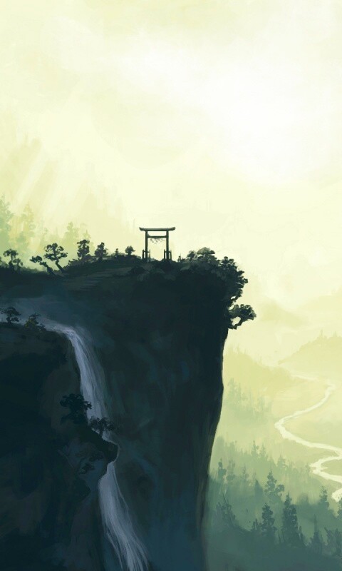 Пейзаж в китае обои