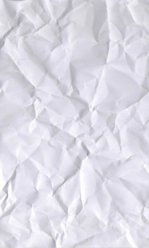 Мятый лист белой бумаги A4 обои