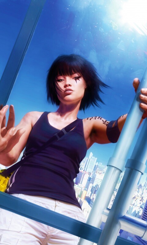 Faith из Mirrors Edge обои
