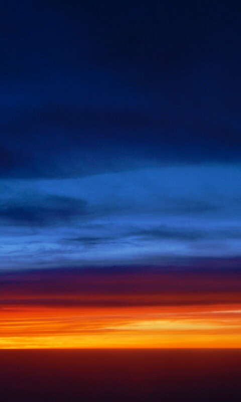 Закатное небо обои