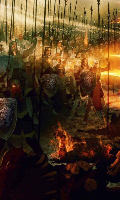 Борьба против порождений тьмы обои