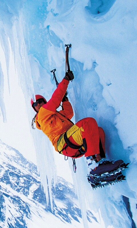 Альпинист обои