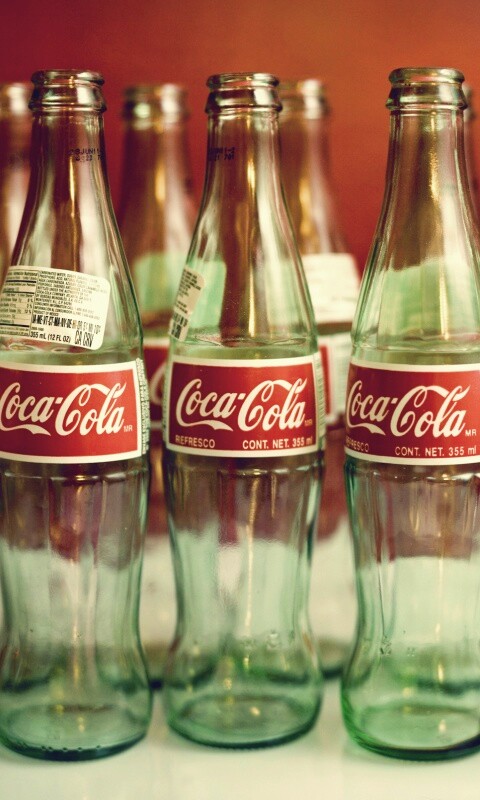 Бутылки Кока Колы обои