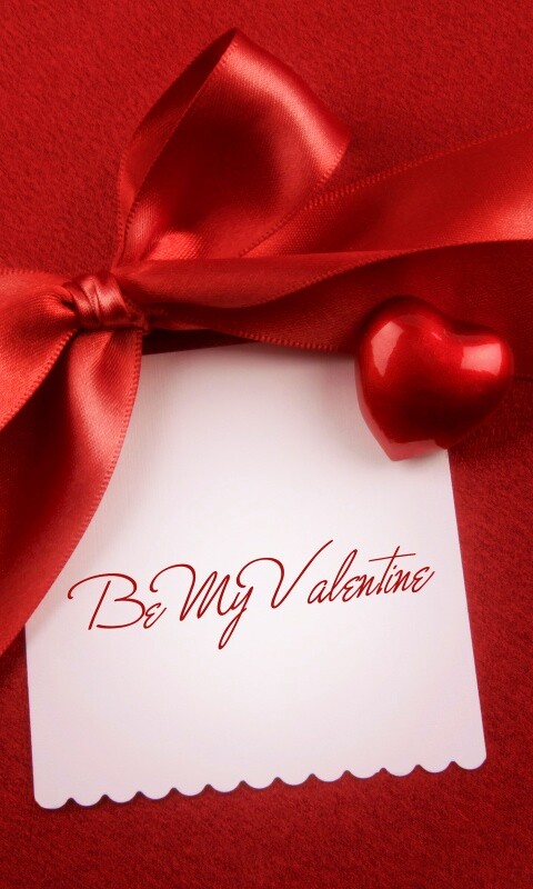 Открытка на день Святого Валентина обои