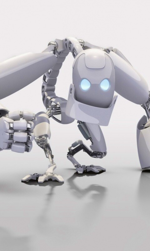 Крадущийся робот обои