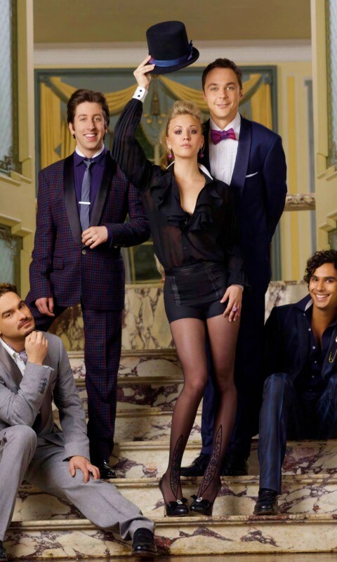 Персонажи теории большого взрыва обои