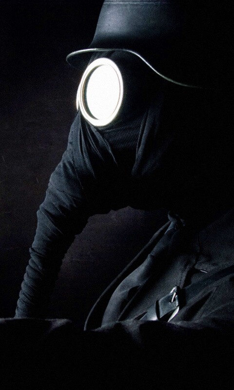 В противогазе обои