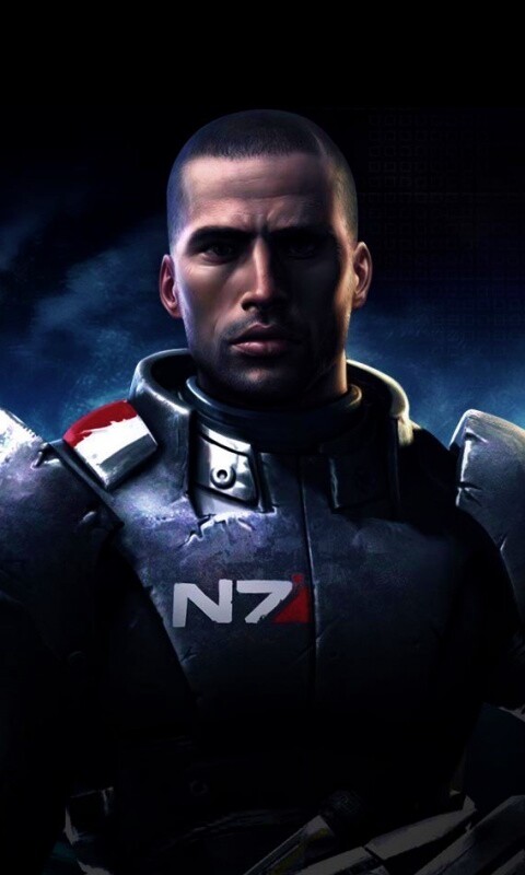 Шепард из Mass Effect обои