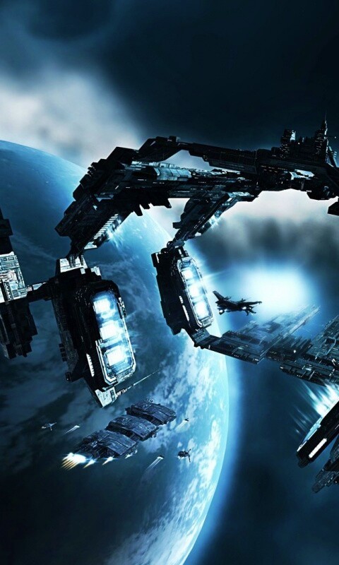 Космический корабль обои