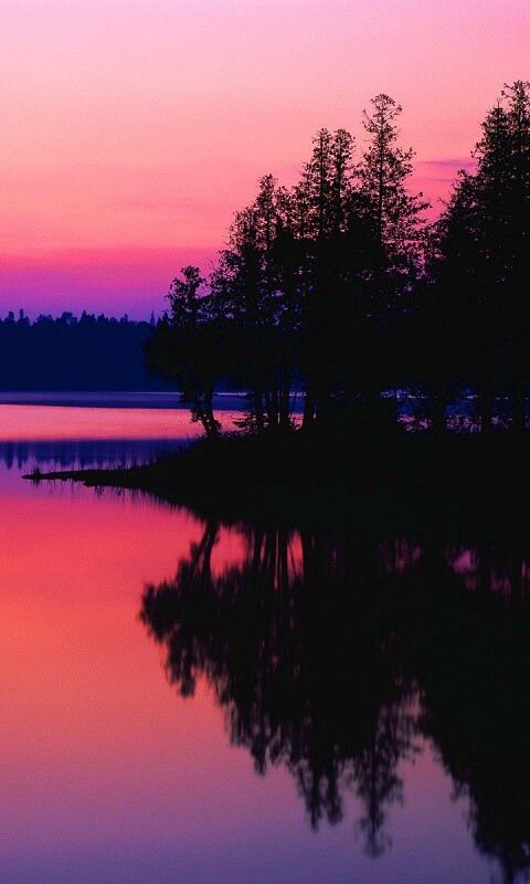 Вечерний пейзаж обои