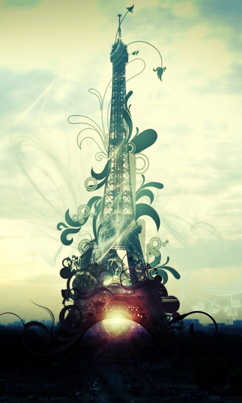 Эйфелева башня обои