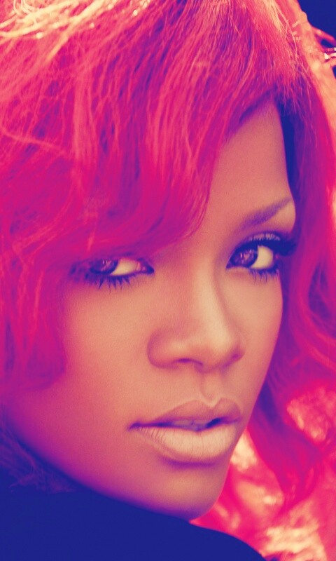 Огненная Рианна обои