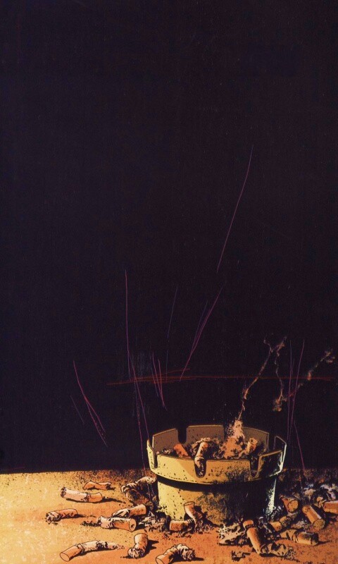 Пепельница обои