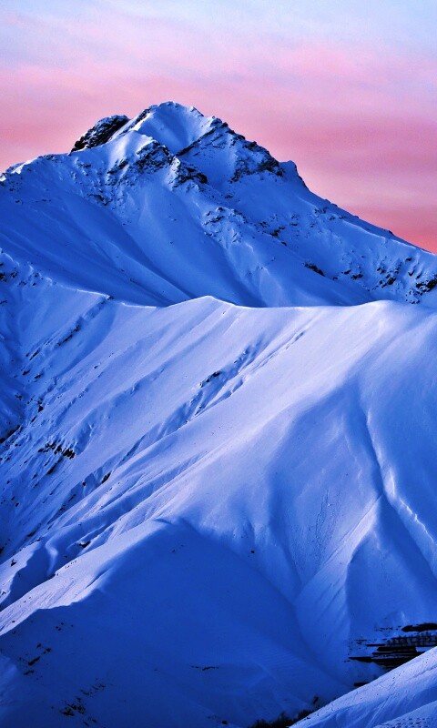 Снежные вершины обои