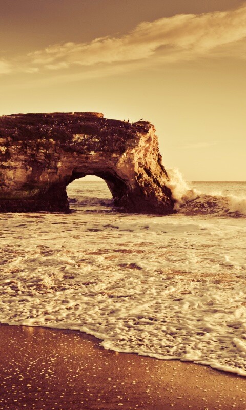 Природный мост обои