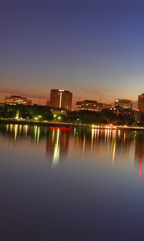 Панорама Бостона обои