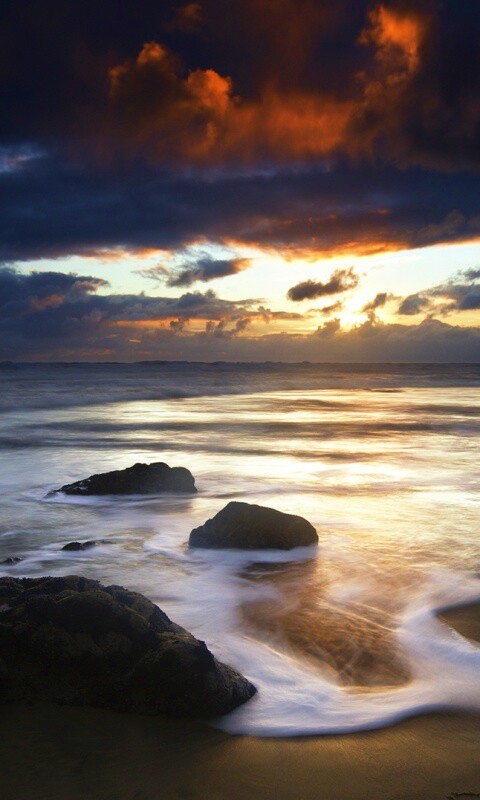 Тёмные берега обои