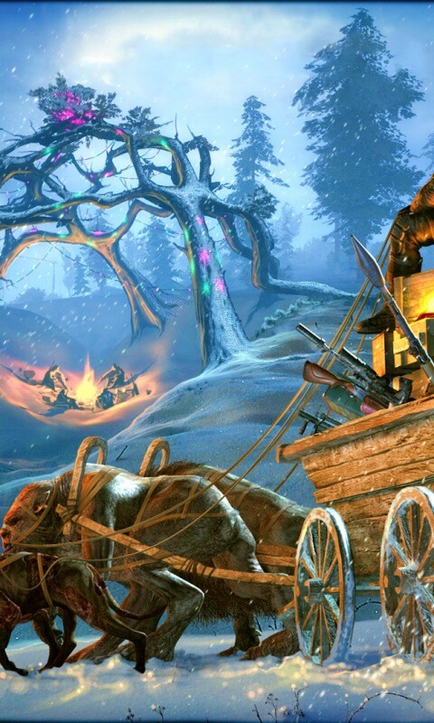 Новогодний Сталкер обои