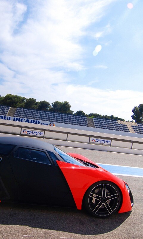 Marussia на треке обои