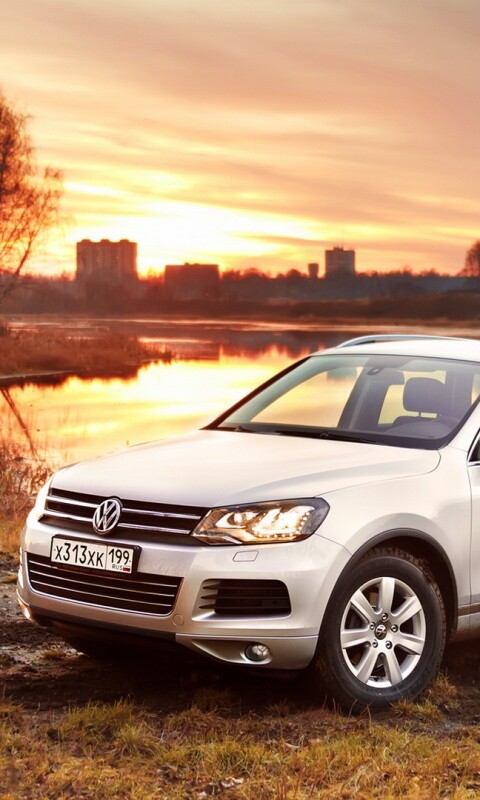 Озеро и Туарег обои