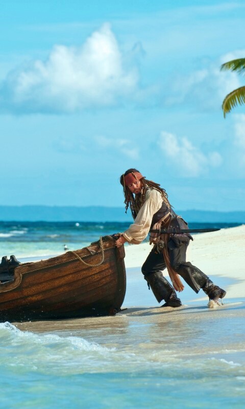 Капитан Джек-Воробей обои