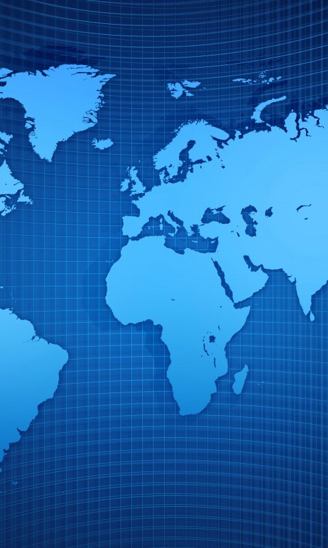 Цифровая карта мира обои