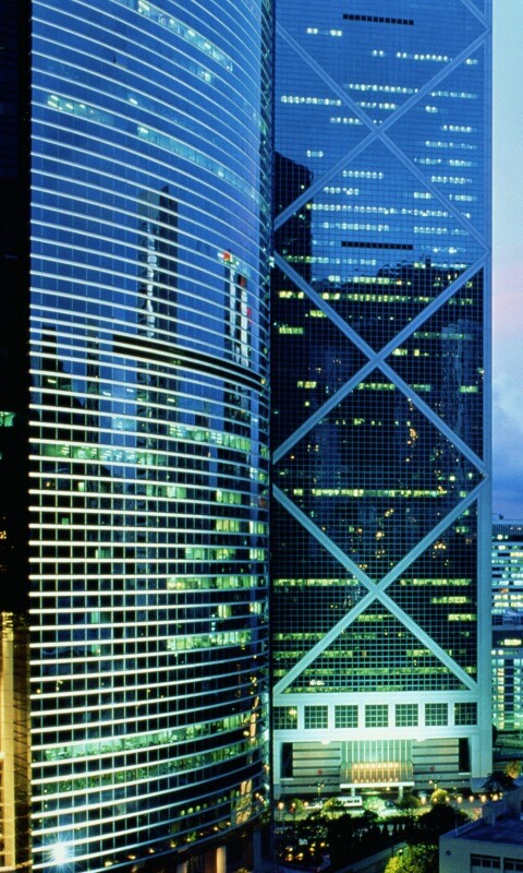 Группа небоскребов обои