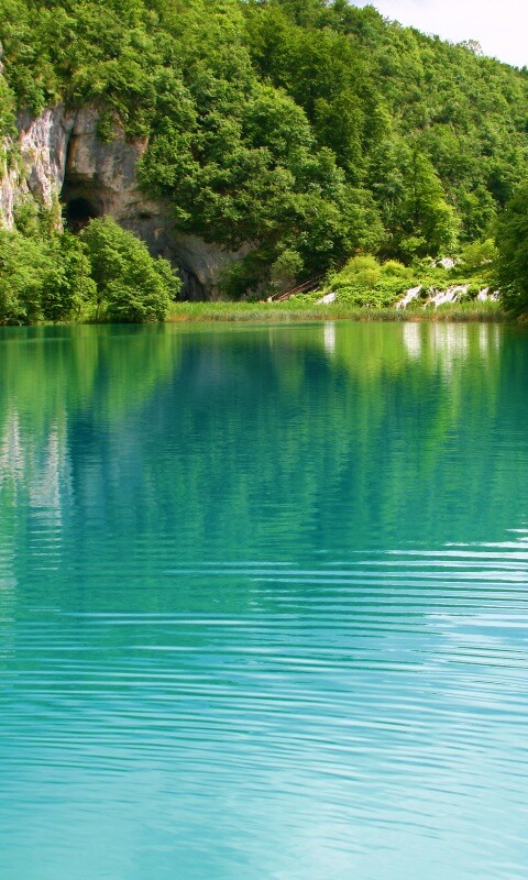 Девственное озеро обои