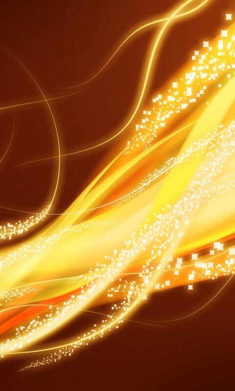 Волна пламенной энергии обои