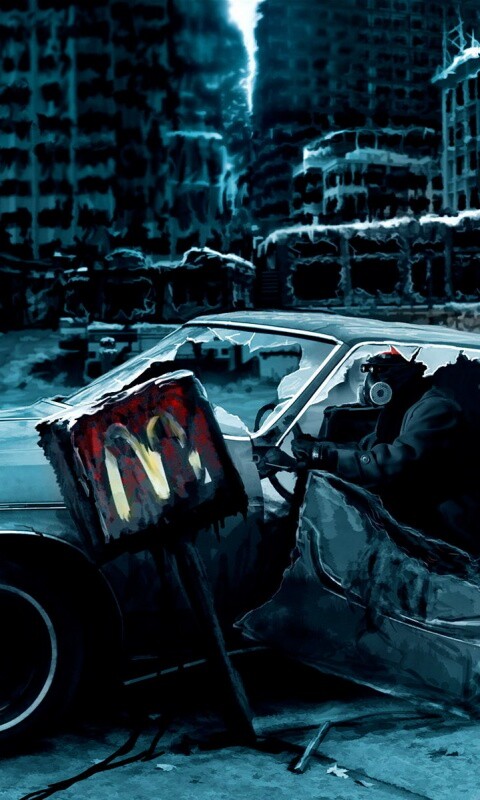 Картина запустения обои