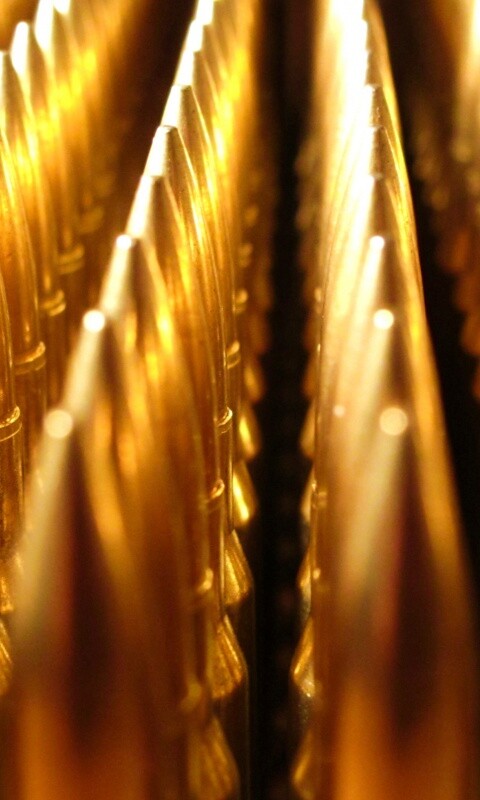 Стройные ряды патронов обои