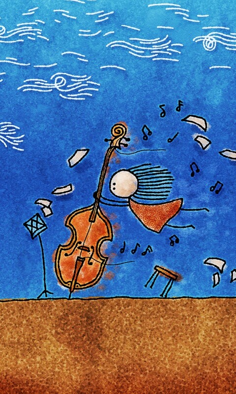 Воздушная инструментальная музыка обои