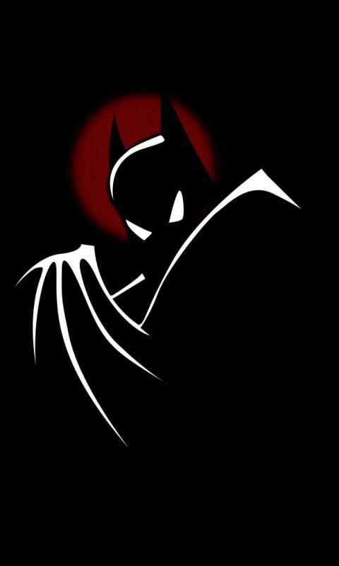 Логотип мультфильма о Бэтмене обои