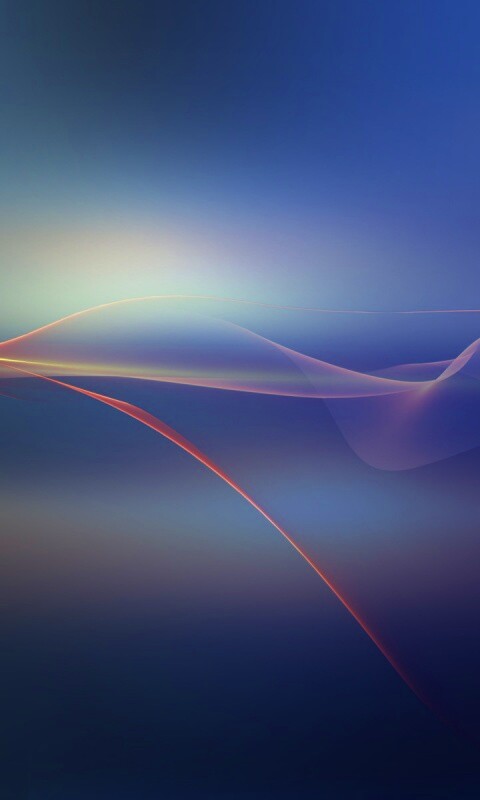 Абстрактные минималистичные волны обои