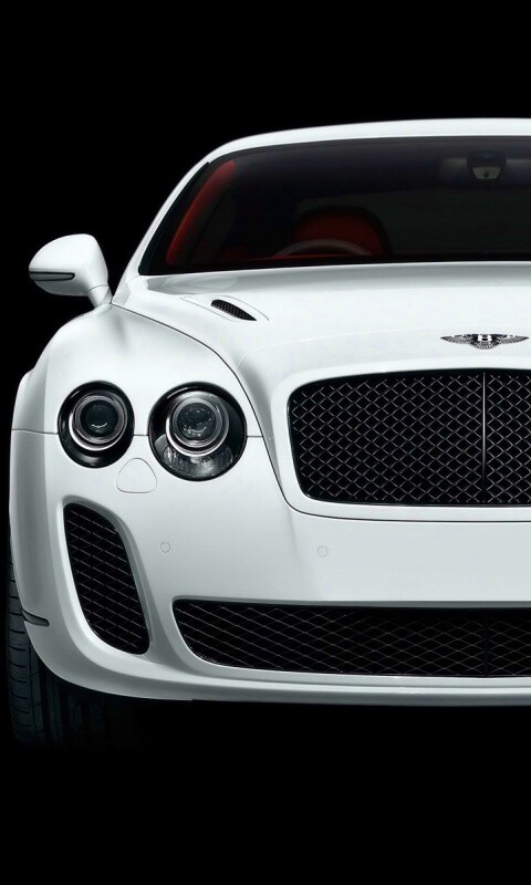 Белый Бентли Континентал обои