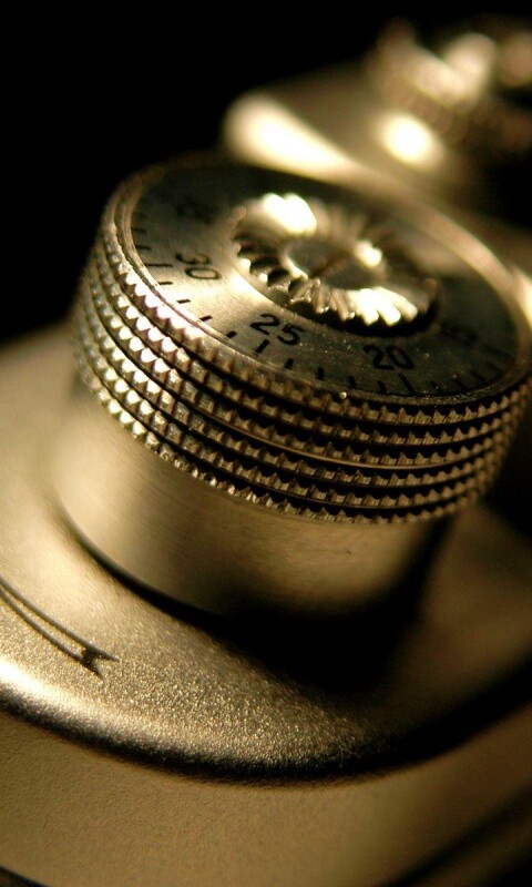 Макро фото переключателя на фотоаппарате обои