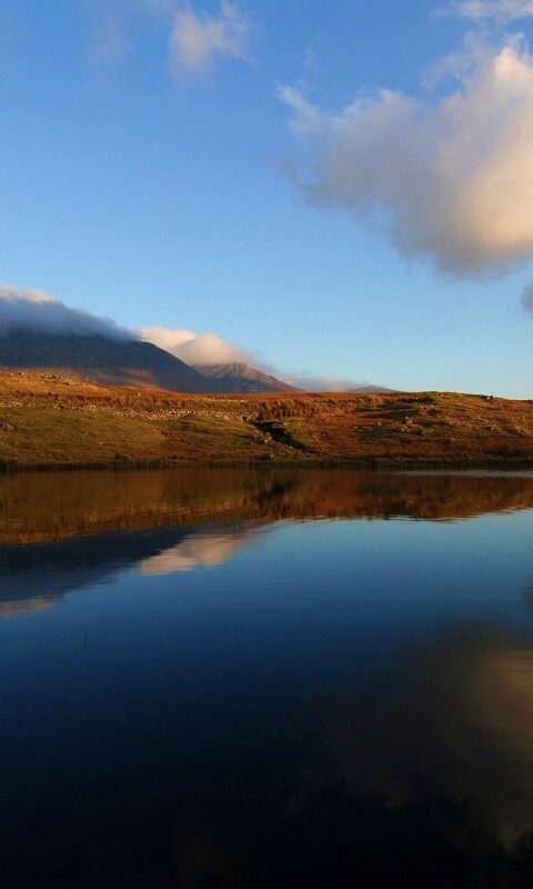 Зеркальное озеро обои