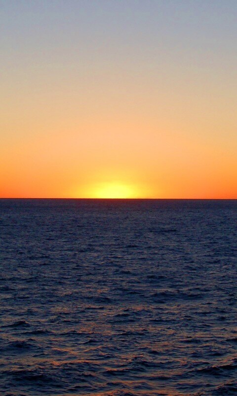 Морской закат обои