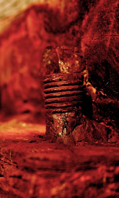 Проржавевшие болты обои