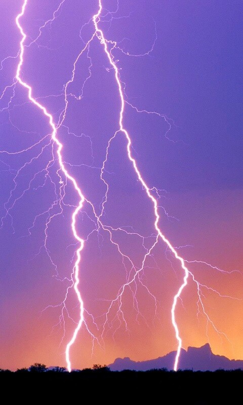 Двойная молния обои