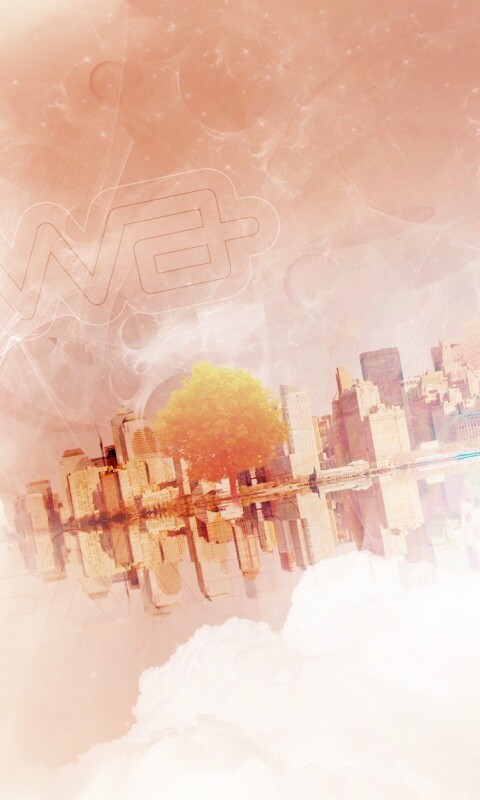 Абстрактный город обои