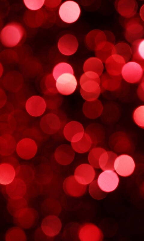 Алые абстрактные круги обои