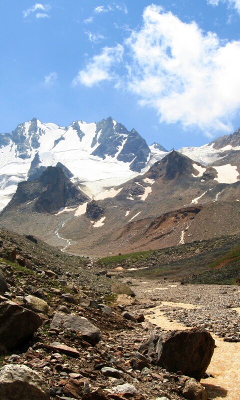 Горный пейзаж обои