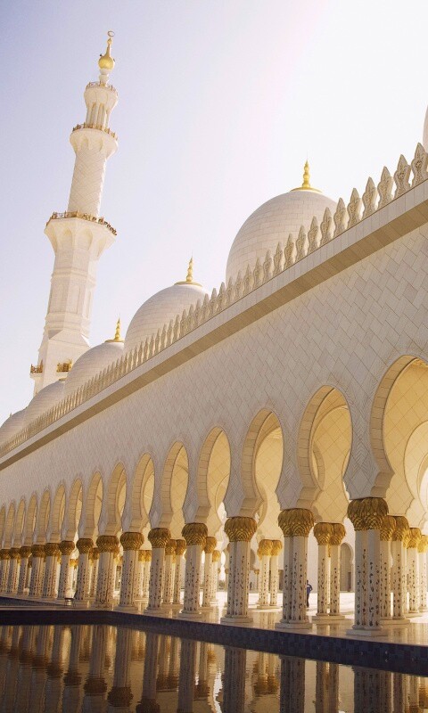 Мечеть шейха в Абу-Даби обои