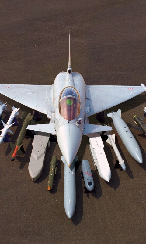 Истребитель и состовляющие обои