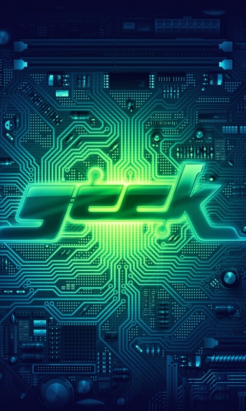 Печатная плата Geek обои