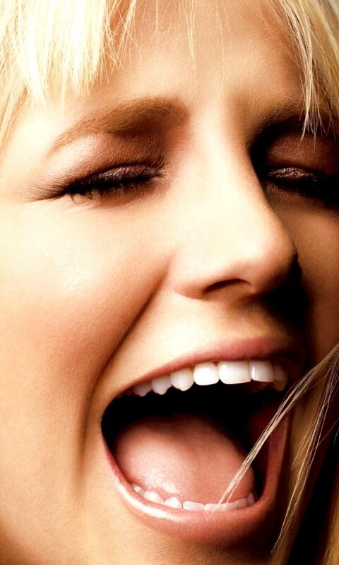 Смеющаяся Бритни обои