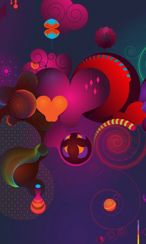 Абстрактные рисунки обои