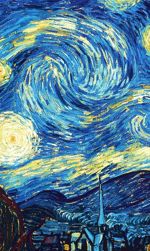 Рисунок города маслом обои