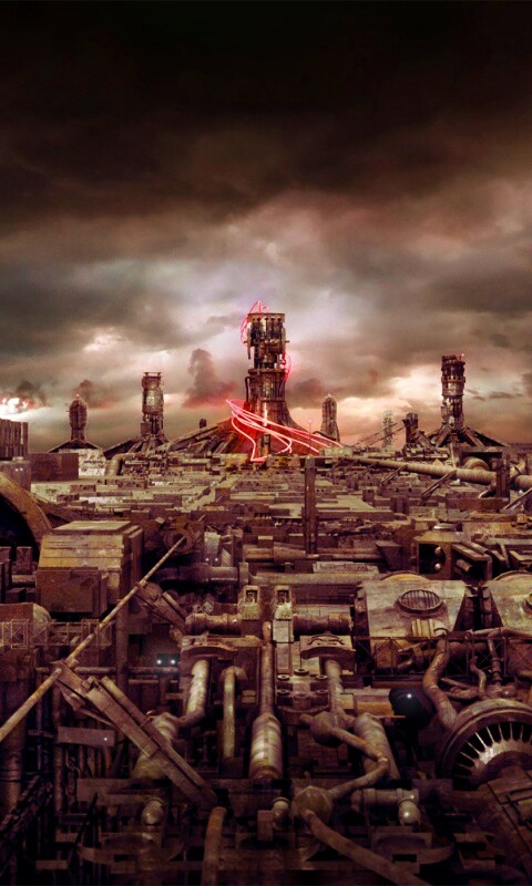 Механизированная планета обои